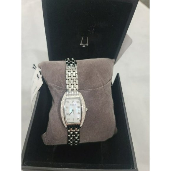 Bulova 96R244 Women\'s Diamond Accented SS Watch main image 4